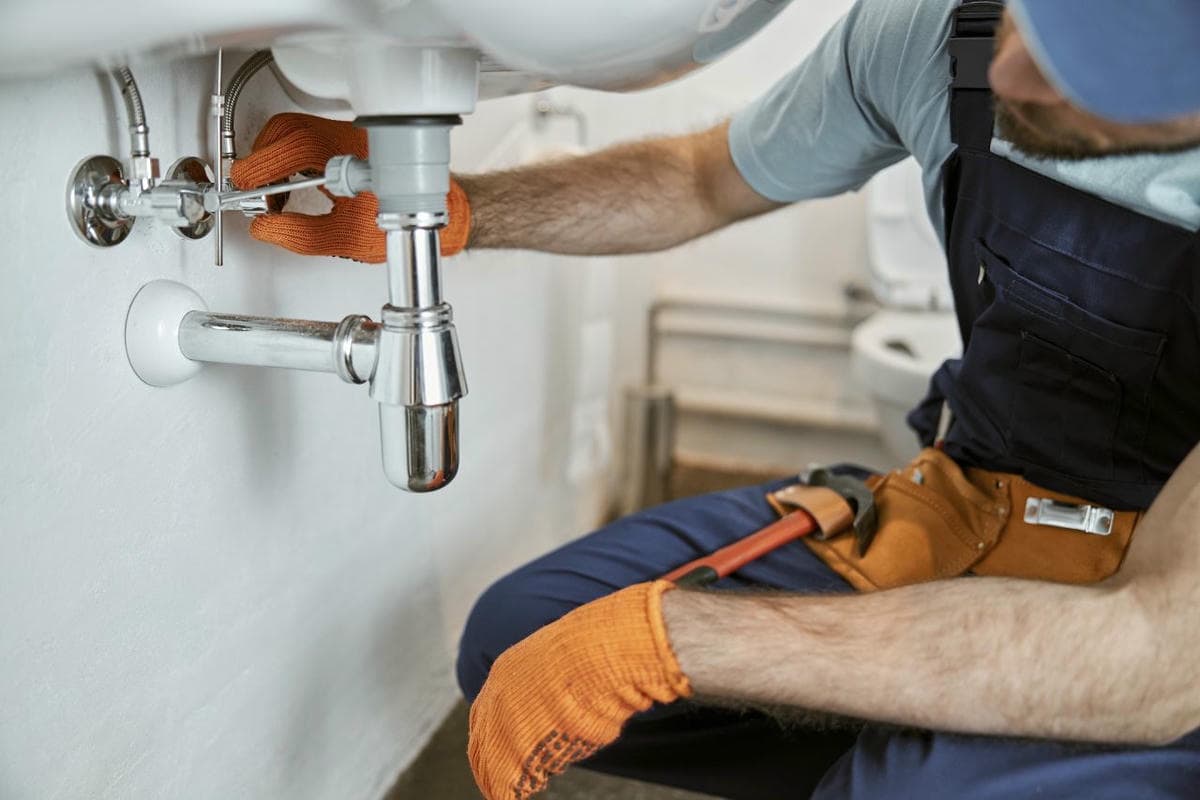 Lavabo altındaki boru ve bağlantıların değerlendirilmesi